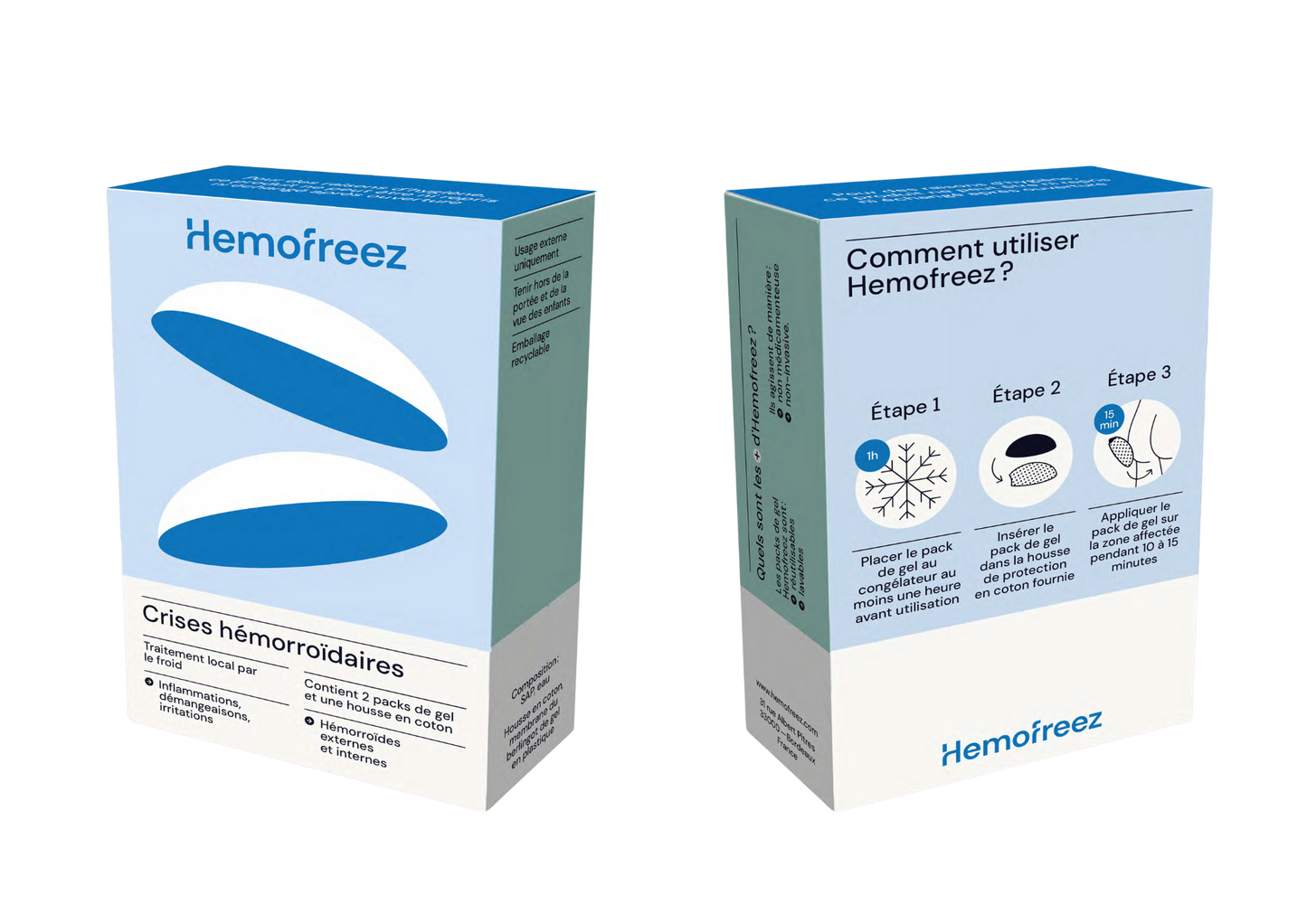 Hemofreez - Soulage instantanément les hémorroïdes